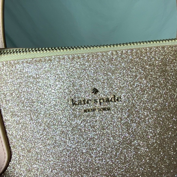 Kate Spade Joeley Pink Glitter Tote - Picture 13 of 13